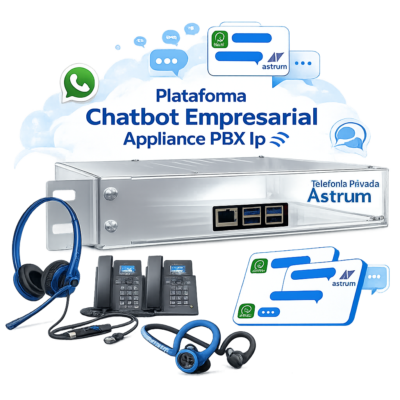 Plataforma Chatbot Empresarial Appliance PBX Ip