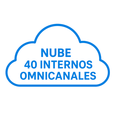 Central Telefonica en la nube 40 Internos Omnicanales