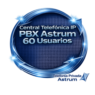 Central Telefónica IP PBX Astrum 60 Usuarios