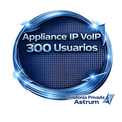 Appliance Ip Voip 300 Usuarios