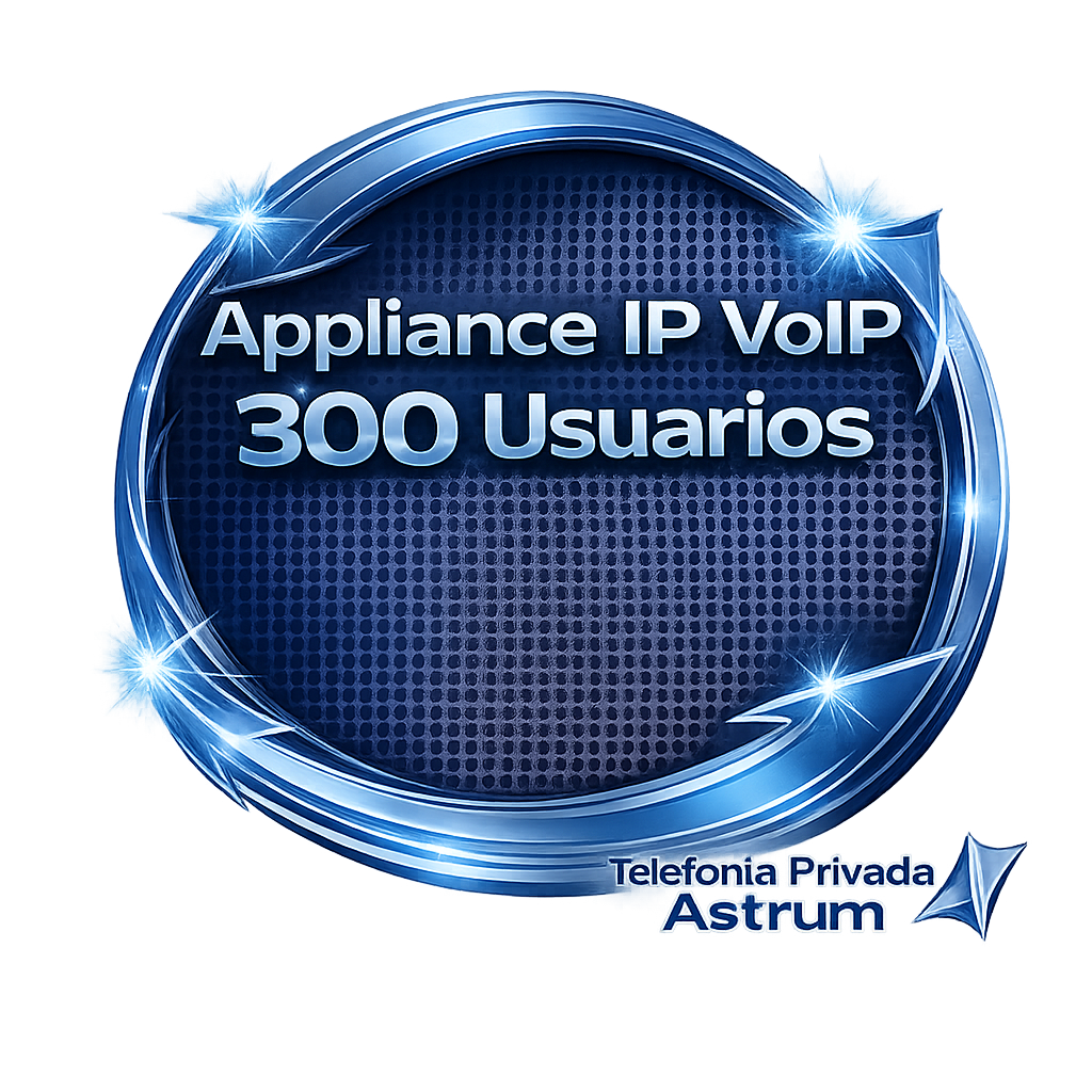Appliance Ip Voip 300 Usuarios