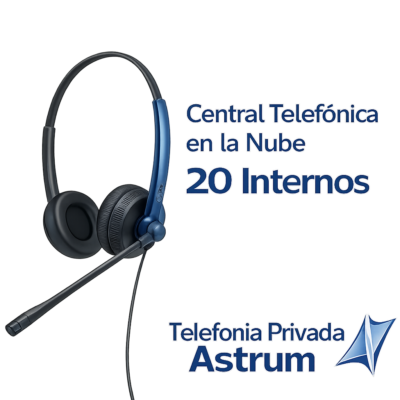 Central Telefonica en la nube 20 Internos